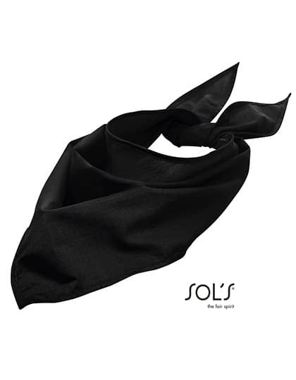 SOL’S Bandana 01198 in Schwarz – unbedruckter Artikel